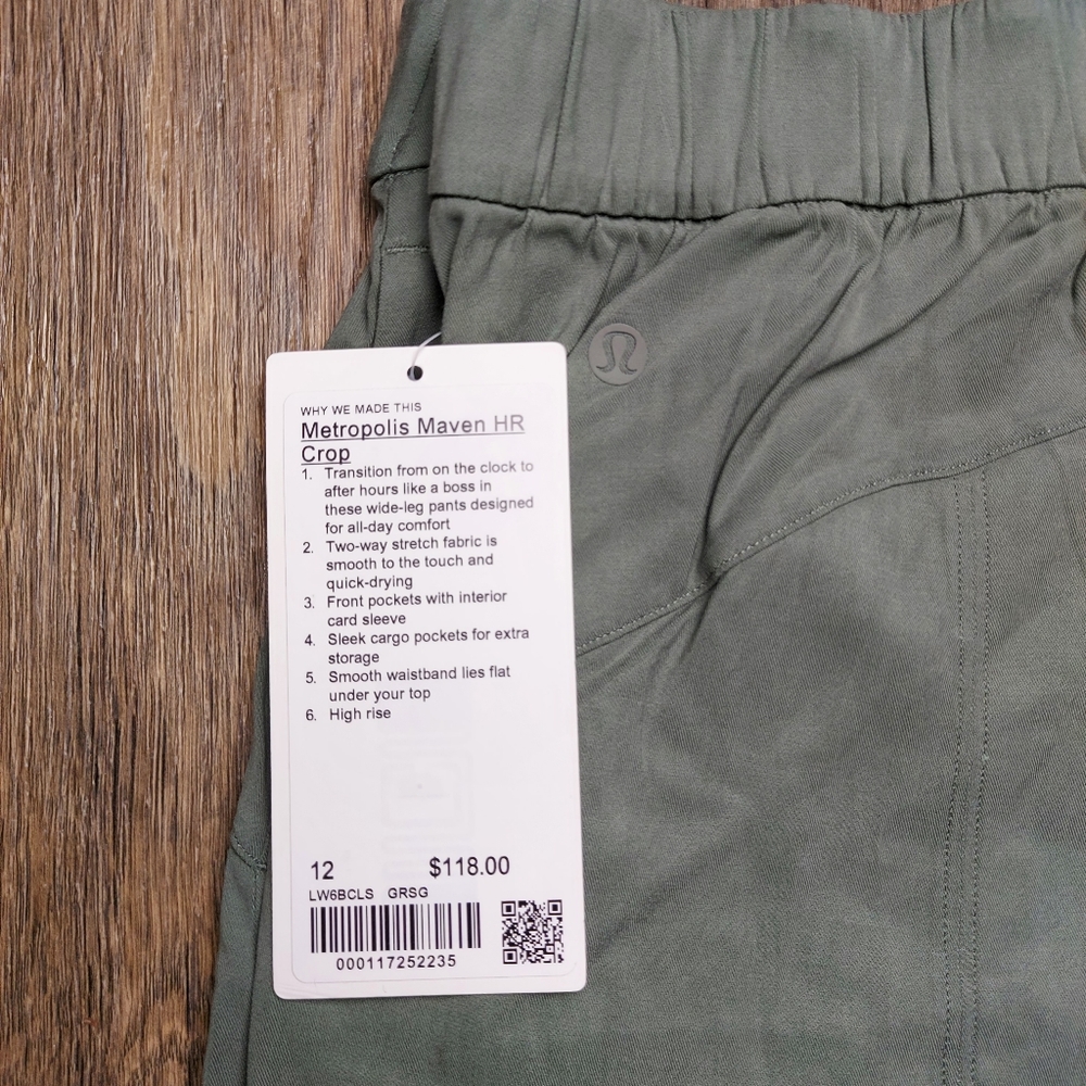 Lululemon Metropolis Maven High-Rise Crop - Picture 7 of 8
